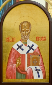 Sv. Mikuláš 75cm x 120cm
