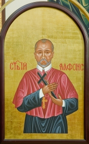 Sv. Alfonz 75cm x 120cm